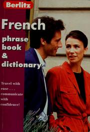 Cover of: French phrase book. by 