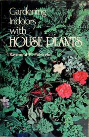 Cover of: Gardening Indoors with House Plants