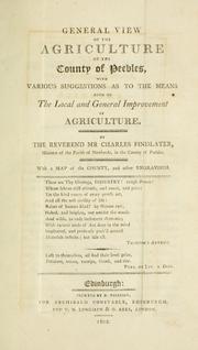 Cover of: General view of the agriculture of the county of Peebles ... by Great Britain. Board of Agriculture.