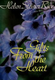 Cover of: Gifts from the heart by Helen Steiner Rice