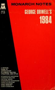 Cover of: George Orwell's 1984 by Ralph A. Ranald