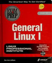 Cover of: General Linux I: exam prep