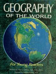 Cover of: Geography of the world, for young readers