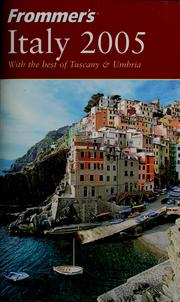 Cover of: Frommer's Italy 2005