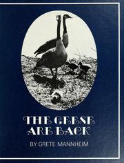 Cover of: The geese are back.