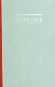 Cover of: Glory days: Bruce Springsteen in the 1980s