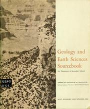 Cover of: Geology and earth sciences sourcebook for elementary and secondary schools. by American Geological Institute. Conference