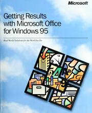 Getting results with Microsoft Office for Windows 95
