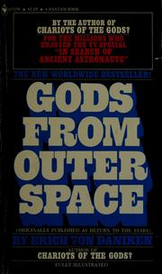 Cover of: Gods from outer space by Erich von Däniken