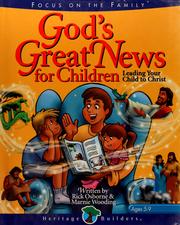 Cover of: God's great news for children by Rick Osborne