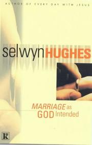 Cover of: Marriage as God Intended