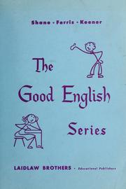 Cover of: Good English series