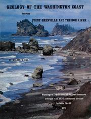 Cover of: Geology of the Washington coast between Point Grenville and the Hoh River