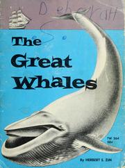 Cover of: The great whales