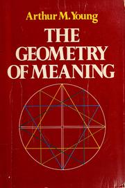 Cover of: The geometry of meaning