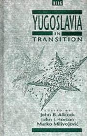 Yugoslavia in transition : choices and constraints : essays in honour of Fred Singleton