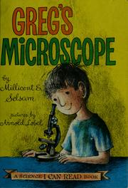 Cover of: Greg's Microscope by Millicent E. Selsam