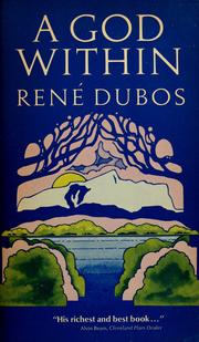 Cover of: A God within by René J. Dubos