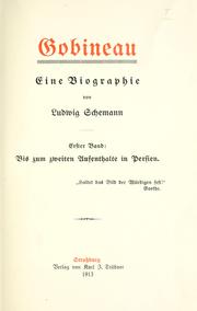 Gobineau by Ludwig Schemann