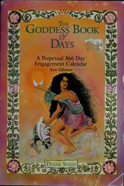 Cover of: The Goddess book of days by Diane Stein