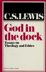 God in the dock by C.S. Lewis