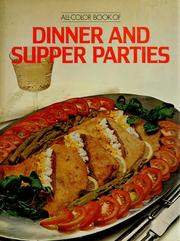 Cover of: Hamlyn's all-colour book of dinner and supper parties by 