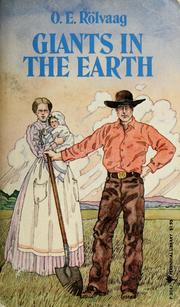 Cover of: Giants in the earth by O. E. Rølvaag