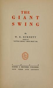 The giant swing by W. R. Burnett