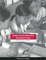 Gender and the millennium development goals