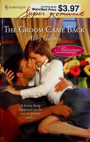 Cover of: The Groom Came Back