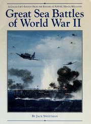 Cover of: Great sea battles of World War II