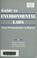 Cover of: Guide to environmental laws