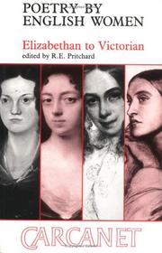 English women's poetry : Elizabethan to Victorian