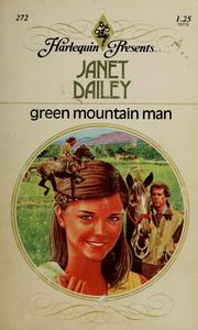 Cover of: Green Mountain Man by Janet Dailey.
