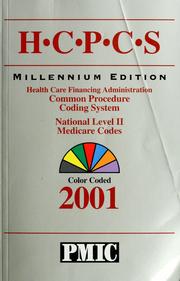 Cover of: HCPCS: Health Care Financing Administration common procedure coding system, national level II Medicare codes.