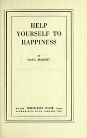Cover of: Help yourself to happiness