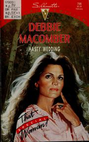 Hasty Wedding by Debbie Macomber