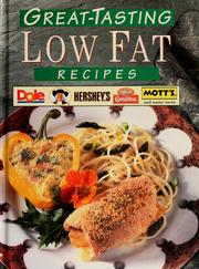 Cover of: Great-tasting low fat recipes