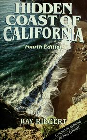 Cover of: Hidden coast of California by Ray Riegert