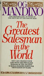 Cover of: The greatest salesman in the world by Og Mandino