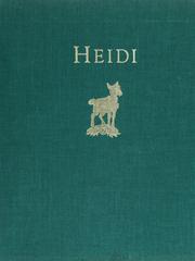 Cover of: Heidi by Johanna Spyri ; illustrated by Ruth Sanderson