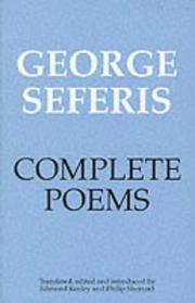 George Seferis : complete poems