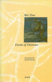 Cover of: Forms of Distance