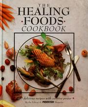 Cover of: The healing foods cookbook by Jean Rogers