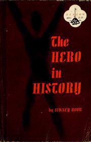 Cover of: The hero in history by Sidney Hook