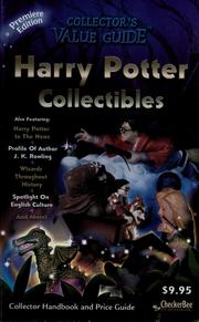 Cover of: Harry Potter collectibles: collector handbook and price guide