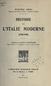 Histoire de l'Italie moderne