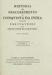 Cover of: Historia do descobrimento e conquista de India pelos Portugueses.