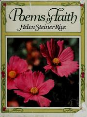Cover of: Helen Steiner Rice's Poems of faith by Helen Steiner Rice
