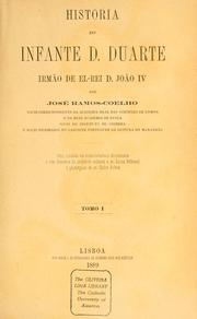 Cover of: Historio do infante D. Duarte by José Ramos Coelho